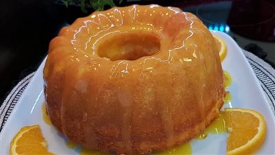 طريقة عمل كيكة البرتقال الحلوى البسيطة فى المنزل