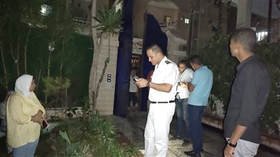 حريق بدار مسنين في العجمي بالإسكندرية | صور