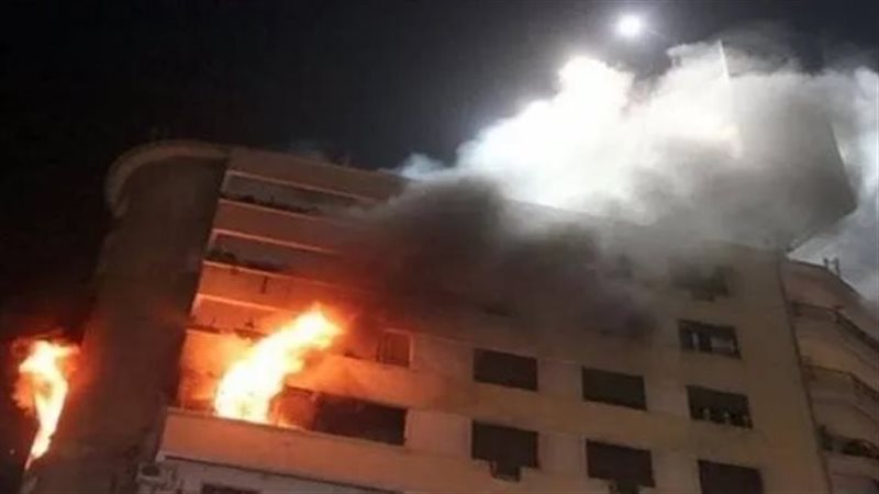 حريق عقار