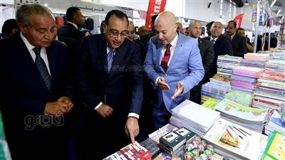 مدبولي في افتتاح معرض أهلا مدارس: نستهدف تخفيف العبء عن كاهل الأسر المصرية | صور 