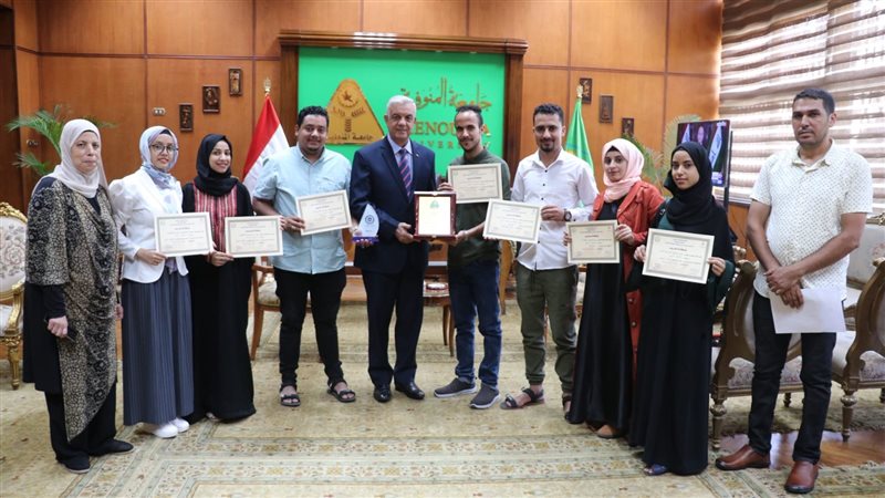 رئيس جامعة المنوفية