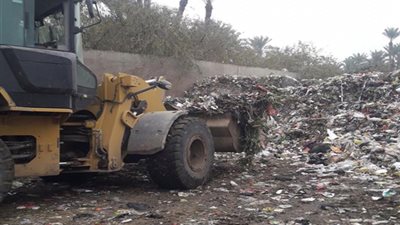 رفع 204 أطنان قمامة ومخلفات مواد صلبة باطفيح