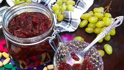 طريقة عمل مربى العنب في المنزل بأقل التكاليف