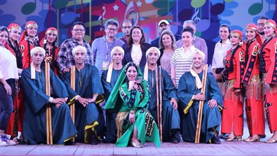 فرقة رضا تختتم برنامج صيف الإنتاج الثقافي على مسرح ساحة الهناجر | صور