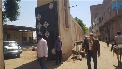 رفع 120 طن مخلفات من محيط مدارس وكنائس كرداسة بالجيزة