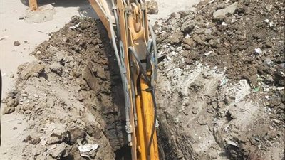 إزالة ٢٠ تعد على أملاك الدولة بمركز كفر سعد في دمياط | صور