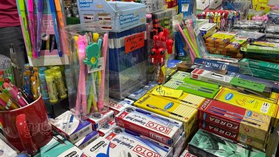 البيع بسعر المصنع.. إقبال كثيف على معرض أهلا مدارس | فيديو وصور 