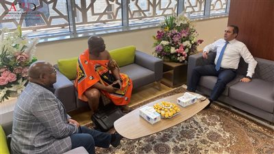 رئيس العاصمة الإدارية يستقبل الوفود المشاركة في اجتماع الدورة الرابعة للاتحاد الإفريقي