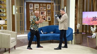 محمد لطفي يلاكم عمرو الليثي في 