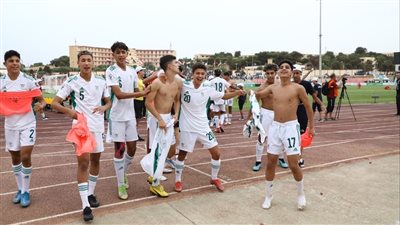 كأس العرب للناشئين.. الجزائر أول المتأهلين للدور نصف النهائي| صور