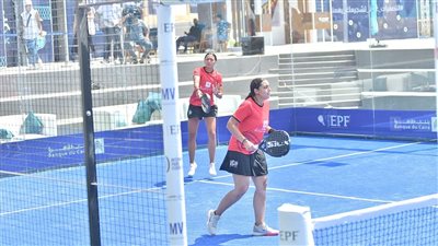 سيدات مصر يتأهلن لنصف نهائي تصفيات كأس العالم للبادل