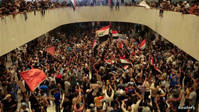 إيران لن تحكم العراق.. شعار مظاهرات جديدة في العاصمة بغداد