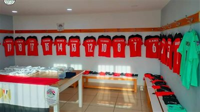 غرفة ملابس منتخب مصر قبل مواجهة المغرب بكأس العرب للناشئين|صور
