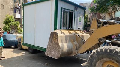 إزالة 212 حالة تعد للمحال والمنشآت التجارية بشمال وجنوب الجيزة| صور