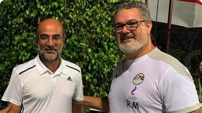 عامر حسين يزور معسكر المنتخب الأولمبي ويلتقي ميكالي