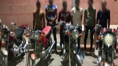 إحالة عصابة سرقة الدراجات النارية بعين شمس للمحاكمة