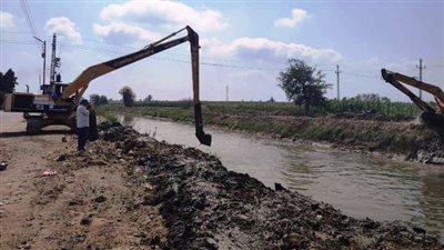 ري الشرقية: تطهير ترعة الصادي بطول 13 كيلو متر بأبو كبير