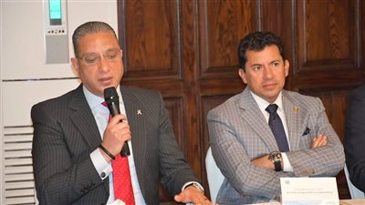 وزير الرياضة يلتقي طلائع الفيوم في لقاء حواري 