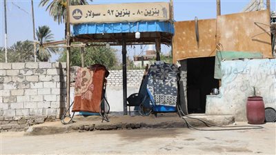 ضبط محطتي وقود غير مرخصتين بالمنيا