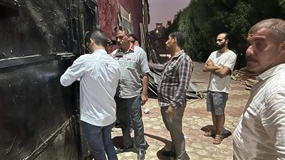 بعد حريق استوديوهات العدلي جروب.. الجيزة تغلق ستديو العزبة بشبرامنت | صور 