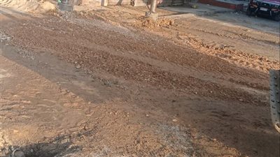 الانتهاء من إصلاح كسر خط مياه في الإسماعيلية 