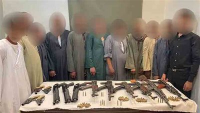 حملة أمنية تلاحق تجار المخدرات وحائزي الأسلحة النارية بأسيوط