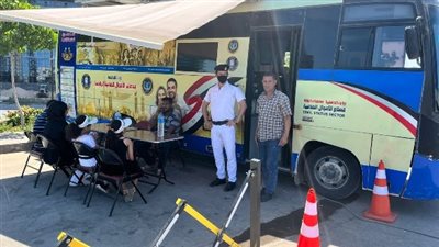 سجل مدني متنقل لتيسير استخراج وثائق الأحوال المدنية | صور 