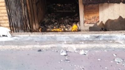 حريق يدمر سوبر ماركت بالعجمي | صور