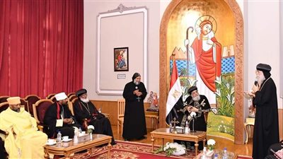 ماذا قال البابا تواضروس لوفد الكنيسة الإثيوبية عن مفاوضات سد النهضة