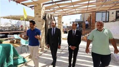 مساعد ومعاون وزير الرياضة في زيارة مفاجئة لمركز تدريب الكشافة البحرية 