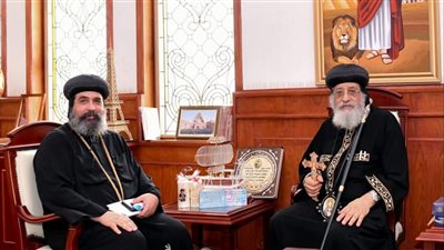  البابا تواضروس يناقش إعادة ترتيب الخدمة في إيبارشية المحلة الكبرى