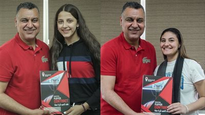 تصعيد جايدة ونرمين لفريق سيدات السلة بالنادي الأهلي