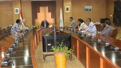 تفاصيل اجتماع رئيس جامعة المنصورة مع لجنة إدارة ملف جامعة المنصورة الأهلية