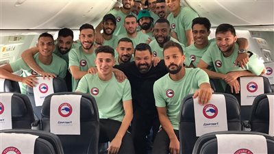مصر للطيران تسير رحلة خاصة لنقل نادي فيوتشر إلى عنتيبي