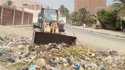 رفع 120 طن قمامة خلال حملات نظافة بـ4 مراكز بأسيوط 