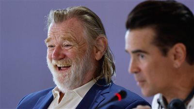 قبل عرضه في فينيسيا.. أبطال The Banshees of Inisherin في المؤتمر الصحفي للفيلم | صور