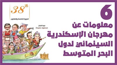 6 معلومات عن مهرجان الإسكندرية السينمائي لدول البحر المتوسط| إنفوجراف