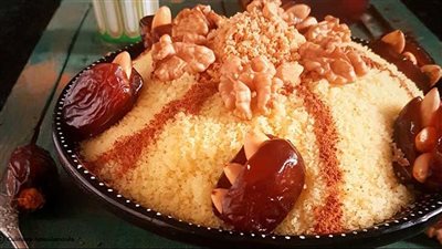 طريقة عمل الكسكسي بالفواكه | فيديو