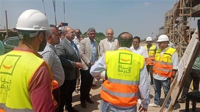 نائب محافظ الجيزة يتابع مشروعات المياه بأوسيم ومنشأة القناطر | صور