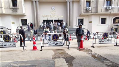 عاوزين حقها عشان نارنا تبرد.. أقارب سلمى بهجت أمام المحكمة لمتابعة جلسة محاكمة المتهم