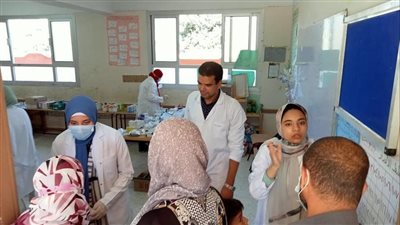 القافلة الشاملة لجامعة القناة تقدم العلاج بالمجان لـ 436 مواطنا بالسويس |صور