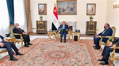 السيسي ووزير خارجية الجزائر يبحثان مستجدات الأوضاع في سوريا وليبيا والعراق