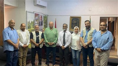 تعليم المنيا يستقبل اليونيسف لاستعراض ما تم تنفيذه بمبادرة التغيرات المناخية