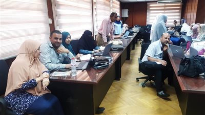 جامعة مدينة السادات تواصل الدورات التدريبية لتنمية مهارات الكوادر البشرية