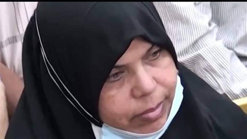 والدة المجني عليها