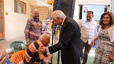 محافظ الجيزة يزور دار الأمير لرعاية المسنين بكرداسة| صور