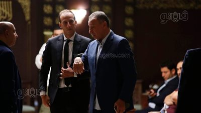 نجوم الرياضة والأهلي في عزاء والد أمير توفيق | فيديو وصور