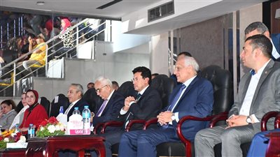 وزيرا الشباب والتربية والتعليم ومحافظ الجيزة يشهدون حفل افتتاح أوليمبياد الطفل