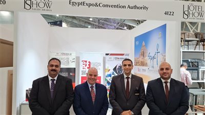 إقبال كبير على الجناح المصري بمعرض هوتيل شو بالرياض