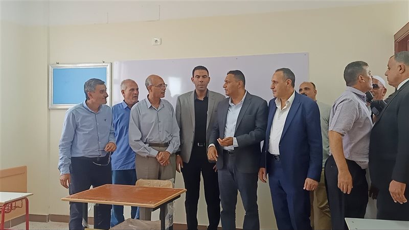 افتتاح مدرسة ببلقاس